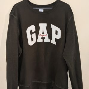 GAP "original" crew neck sweatshirt green, sz large